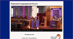 Desktop Screenshot of pawtucketcongregationalchurch.org